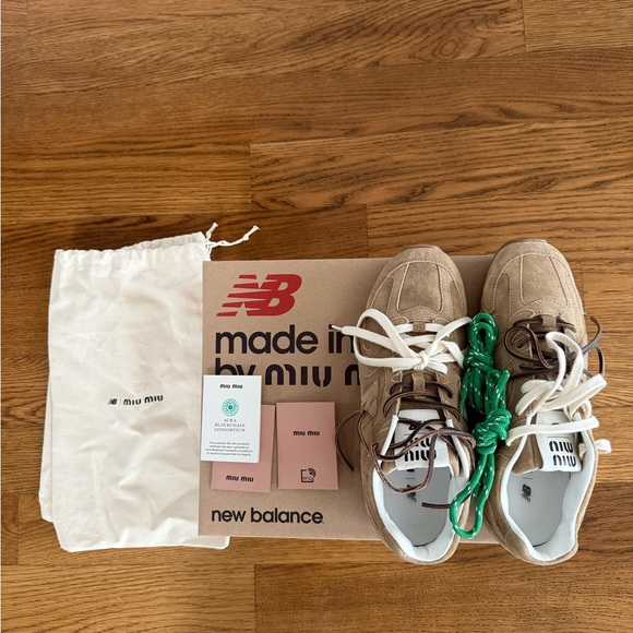 Miu Miu Shoes - Miu Miu x New Balance Sneakers size 38.5